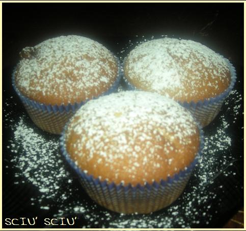 Muffin con ripieno di Nutella