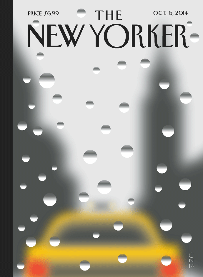 La prima copertina del New Yorker in GIF animata.