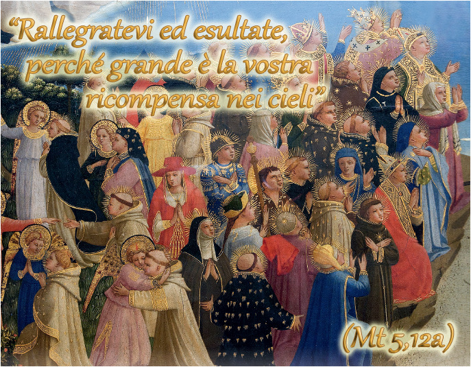 1° novembre festa dei Santi, fratelli celesti